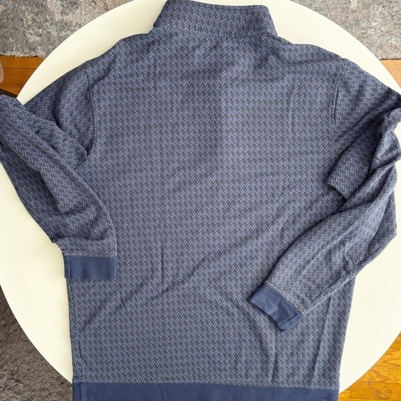 Tasc Performance Men’s 1/4 Zip Pullover Size Medium Blue Slim - Picture 5 of 7